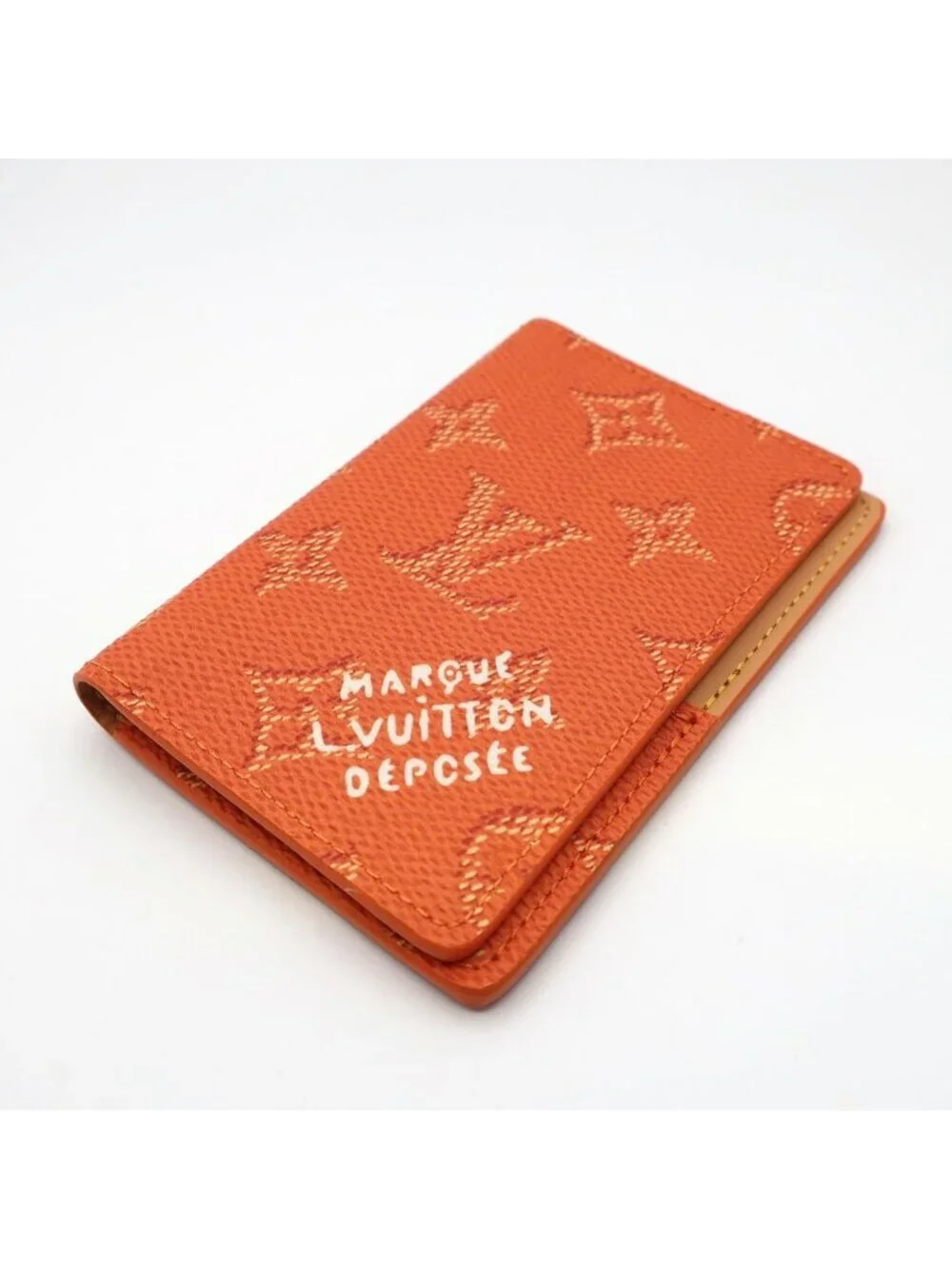 Louis Vuitton Ten Card Slot Organizer de Poche Caramel Monogram